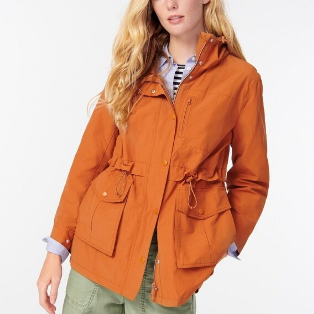 J. Crew Women's Utility Jacket in Rust